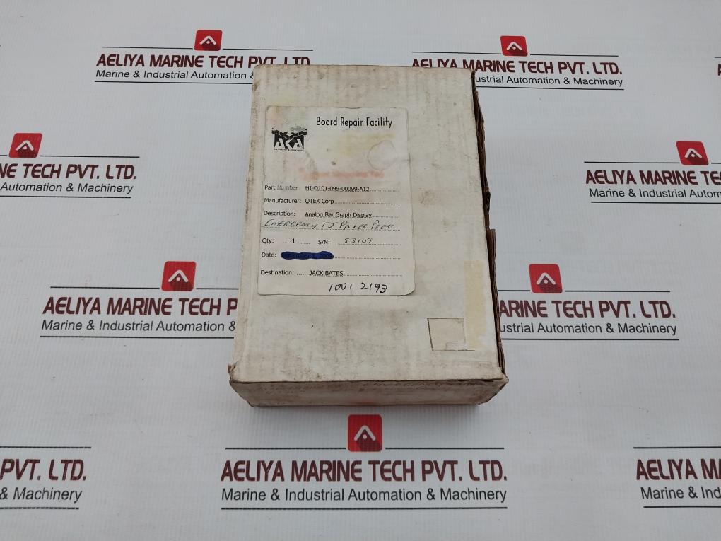 Hi-q101-099-00099-a12 Analog Bar Graph Display Otek