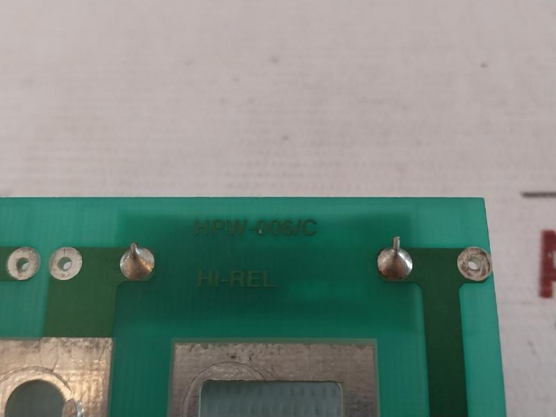 HI-REL HPW-006/C Printed Circuit Board 0.1uF/2000VDC 9W
