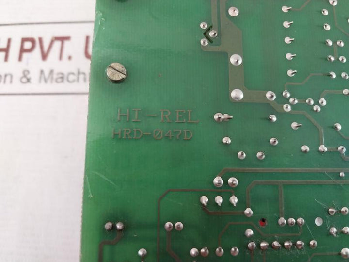 Hi-rel Hrd-047D Card Printed Circuit Board 41073047D00000000G0L