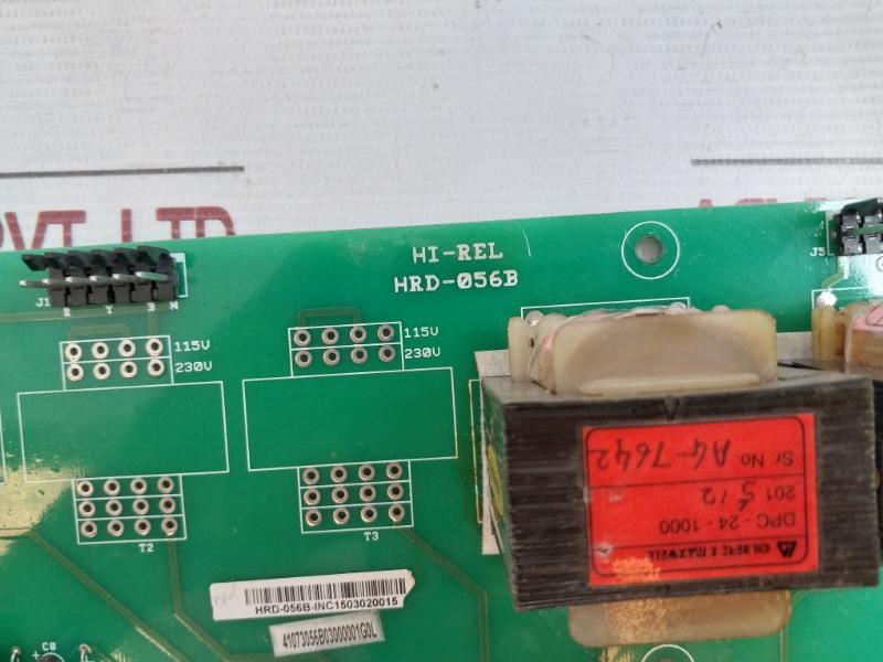 Hi-rel Hrd-056B Printed Circuit Board 41073056B03000001G0L A-18511 Dpc-24-1000
