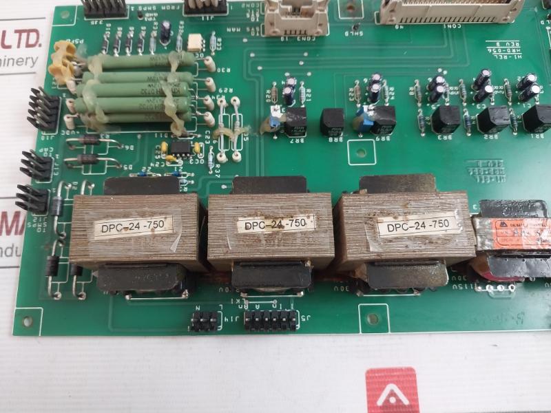 HI-REL HRD-056 Printed Circuit Board Module Rev B DPC-24-750, DPC-12-100