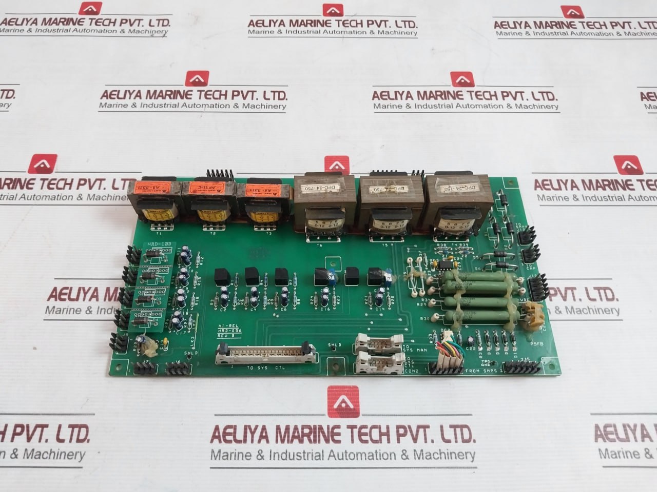 HI-REL HRD-056 Printed Circuit Board Module Rev B DPC-24-750, DPC-12-100