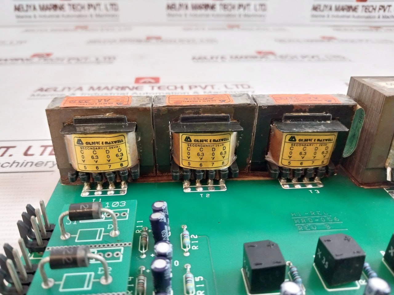 HI-REL HRD-056 Printed Circuit Board Module Rev B DPC-24-750, DPC-12-100