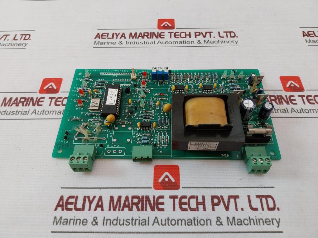 HI-REL HRD-129 Printed Circuit Board 0-230V 14V-0-14V