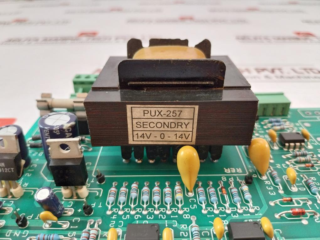 HI-REL HRD-129 Printed Circuit Board 0-230V 14V-0-14V