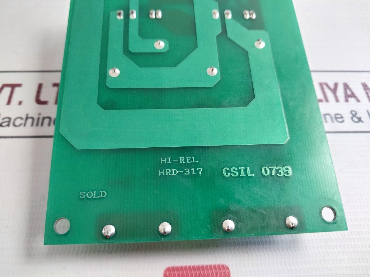 Hi-rel Hrd-317 Printed Circuit Board Csil 0735