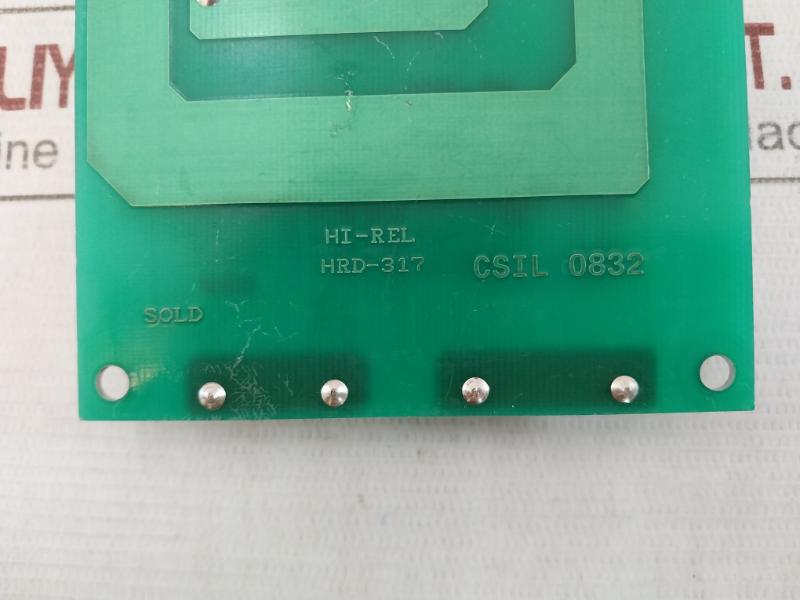 Hi-rel Hrd-317 Printed Circuit Board Csil 0832