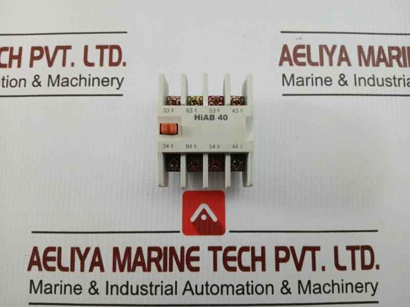 Hiab 40 Auxiliary Contact Block 16A/690V Hyundai