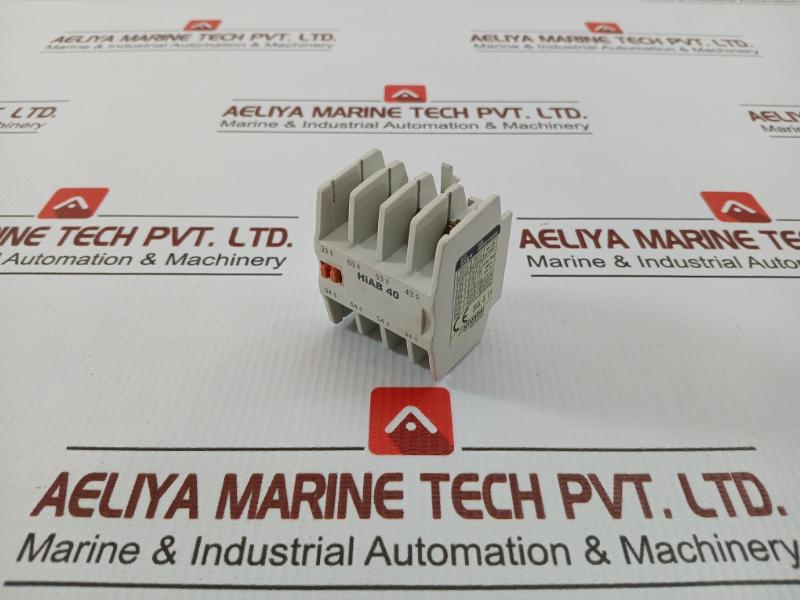 Hiab 40 Auxiliary Contact Block 16A/690V Hyundai