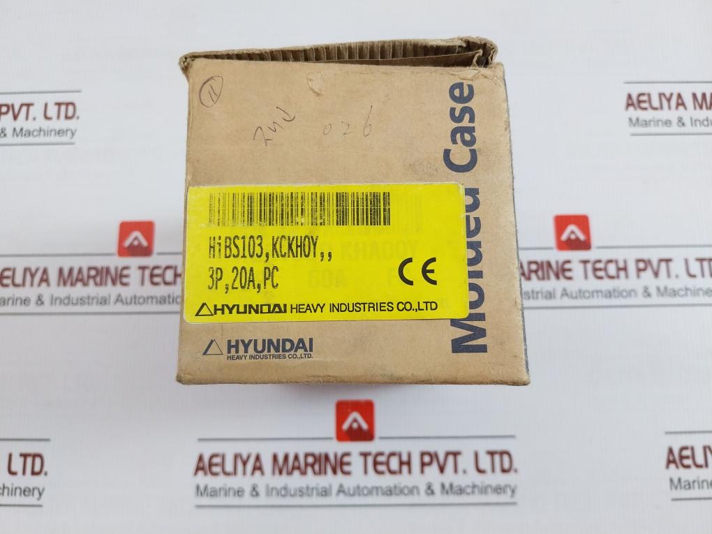 Hibs 103 Hyundai 20A Ac 690V Molded Case Circuit Breaker