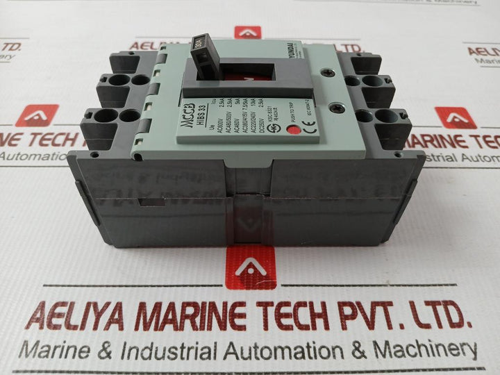 Hibs 33 Molded Case Circuit Breaker Hyundai Ac220/240V 50/60Hz