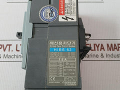Hibs 63 Molded Case Circuit Breaker Ac200V-480V 50/60Hz Hyundai