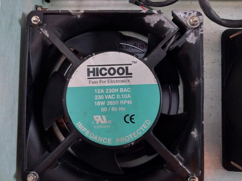 Hicool 12A 230H Bac Compact Axial Fan 230Vac 0.10A 18W 2650 Rpm