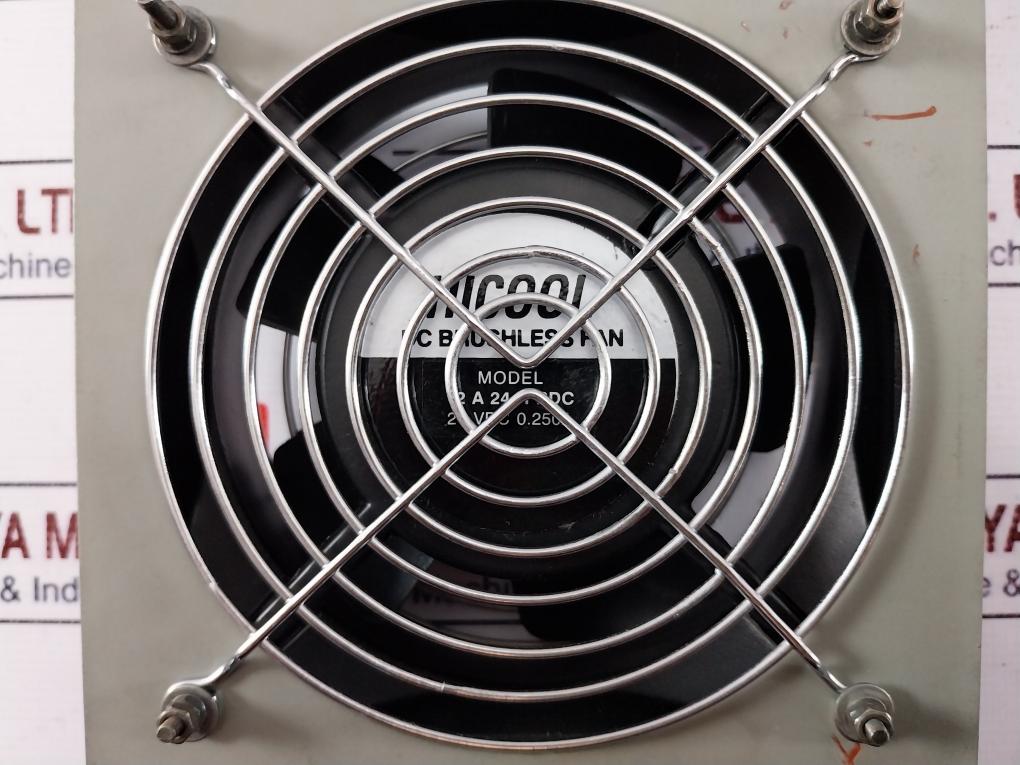 Hicool 12A 24H BDC DC Brushless Fan Assy 24VDC