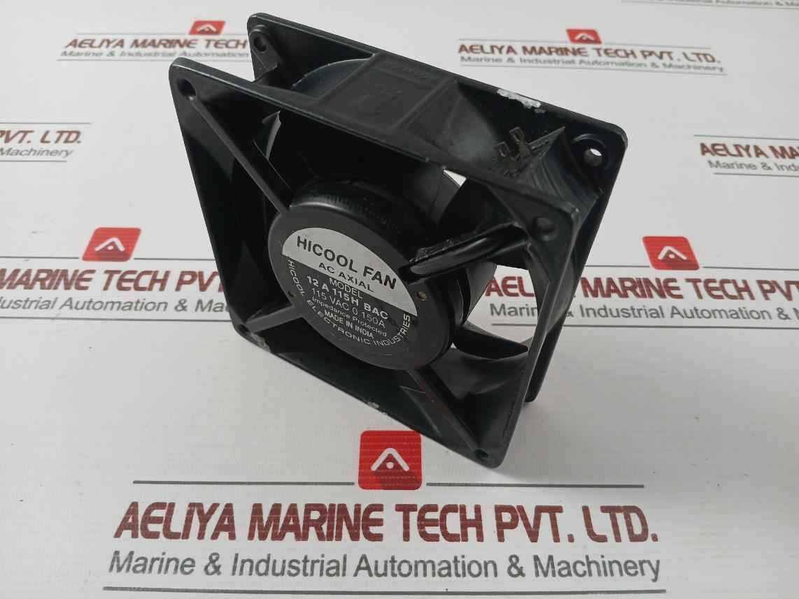 Part No. 12 A 115H Bac Ac Axial Fan 115Vac/0.150A Brand Hicool