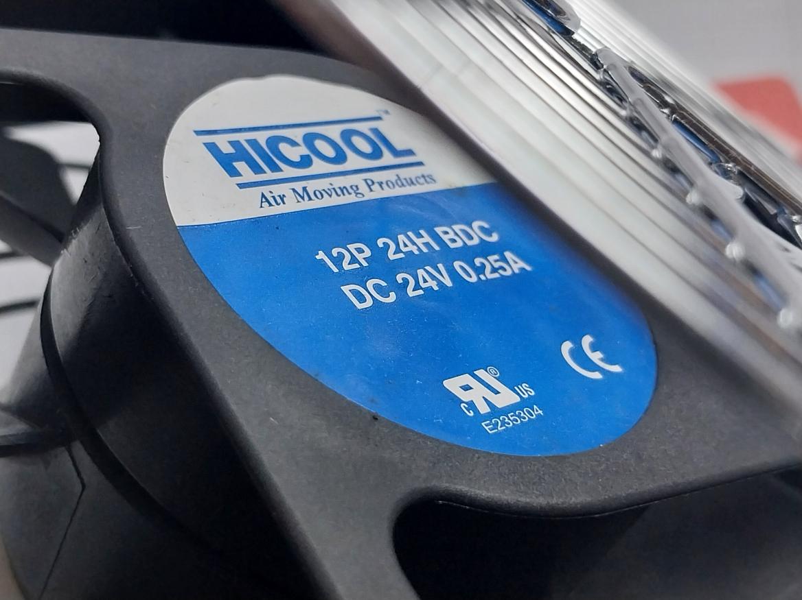 Hicool 12P 24H Bdc Dc Brushless Fan 24V 0.25A