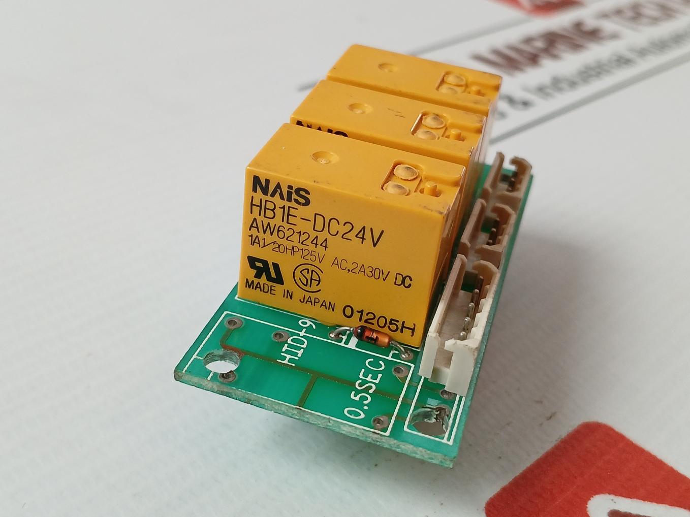 Hid-9 Pcb Printed Circuit Board Aw621244 24 Vdc 1A-125V Ac