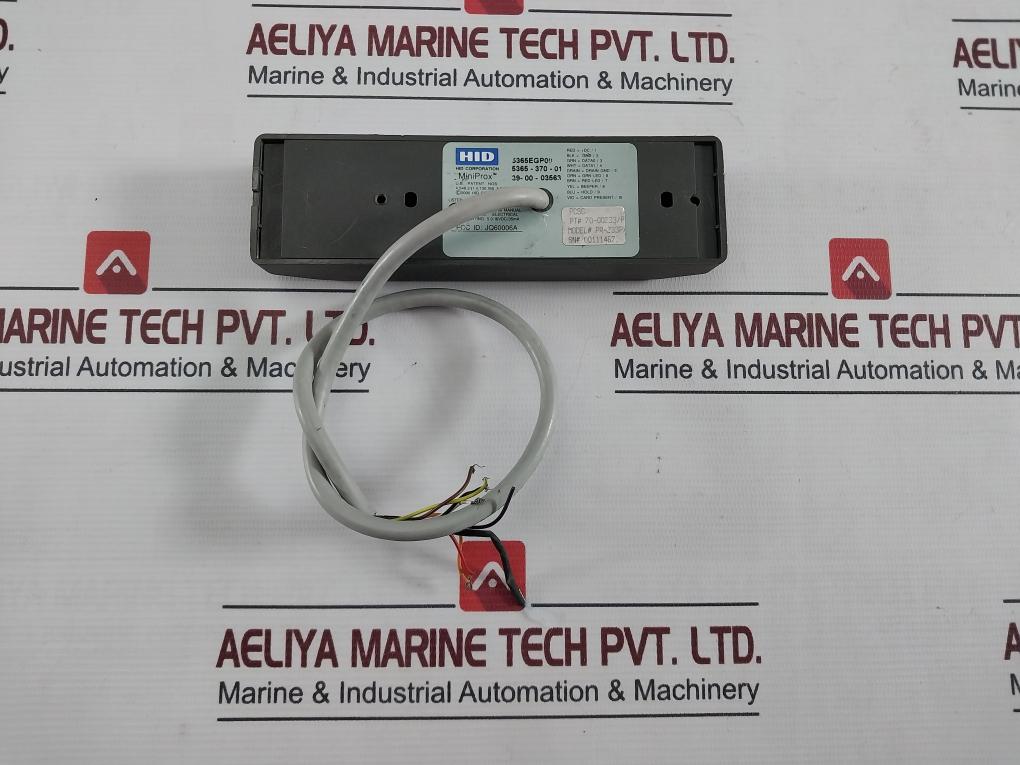 Hid 5365Egp00 Proximity Card Reader 5.0-16Vdc/35Ma Jq60006A
