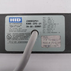 Hid 5365Egp00 Proximity Card Reader 5.0-16Vdc/35Ma Jq60006A