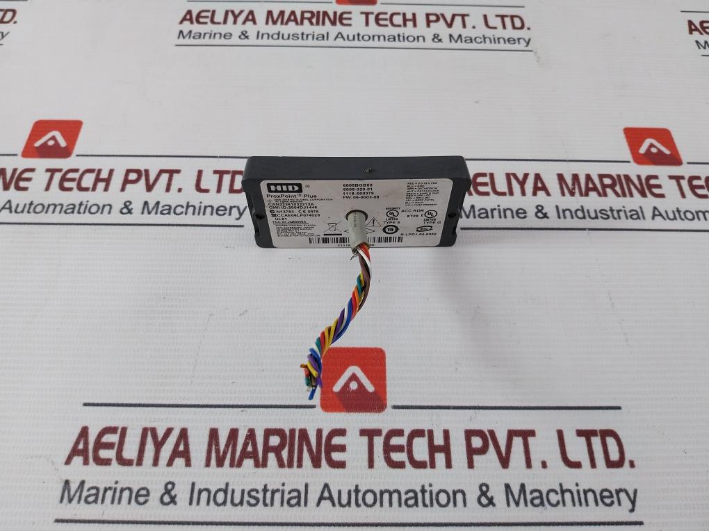 Hid 6005Bgb00 Plus Proximity Reader Rev.D.1. Jq60006A 5.0-16.0Vdc