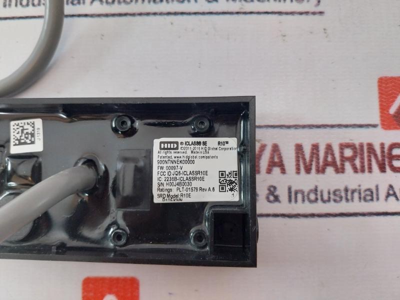 Hid 900Ntnnek00000 Iclass Se R10 Mini Mullion Reader Set