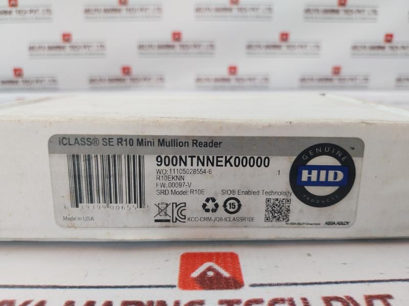 Hid 900Ntnnek00000 Iclass Se R10 Mini Mullion Reader Set