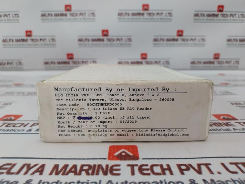 Hid 900Ntnnek00000 Iclass Se R10 Mini Mullion Reader Set