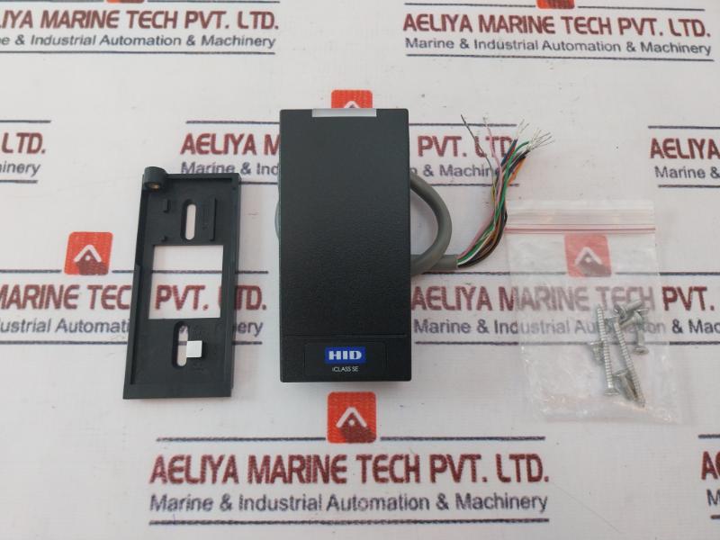 Hid 900Ntnnek00000 Iclass Se R10 Mini Mullion Reader Set