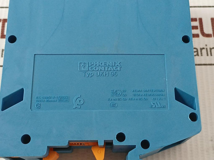 High-current Terminal Block Phoenix Contact Ukh 95 Bu