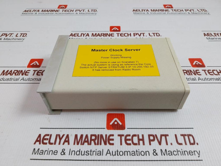 High Stability Network Time Protocol Server 9-28Vdc Masterclock Ntp100-osc-hs