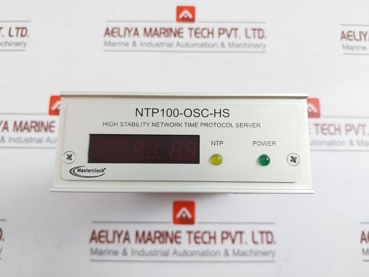High Stability Network Time Protocol Server 9-28Vdc Masterclock Ntp100-osc-hs