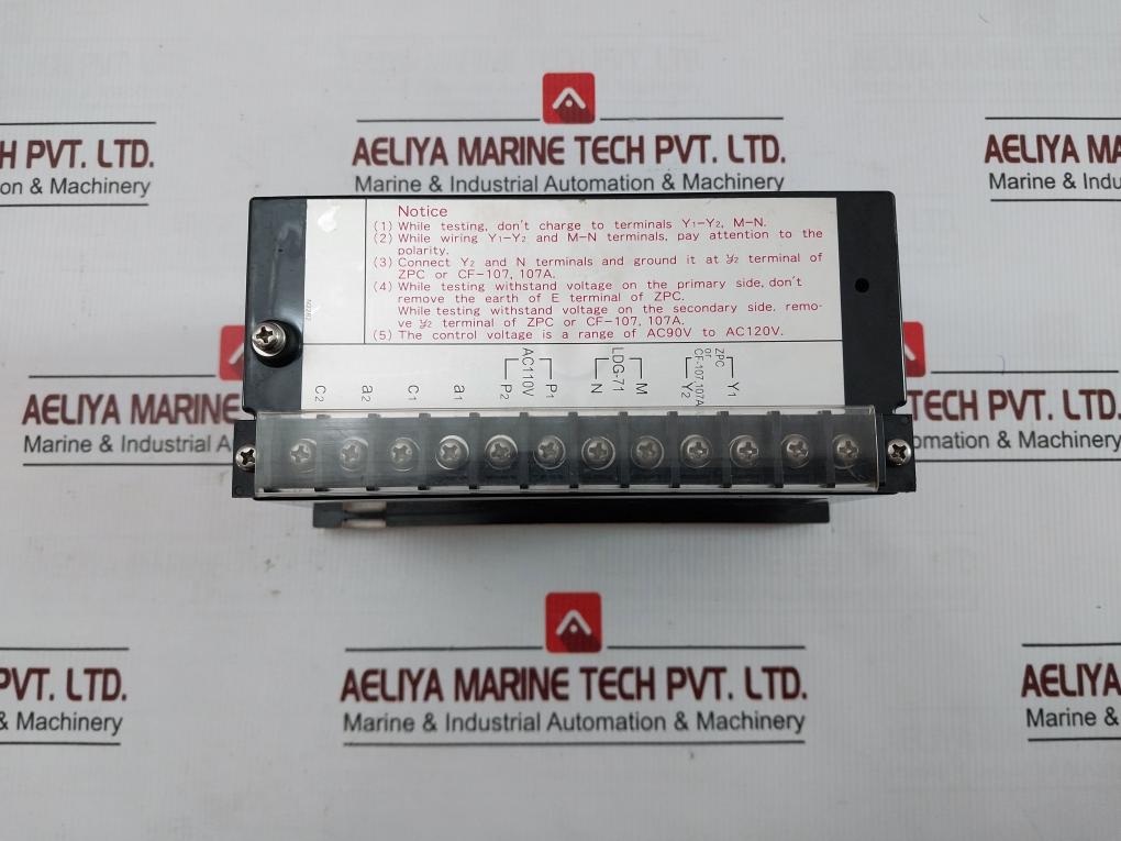 Hikari Ground Voltage Relay Ac110V 50/60Hz Lvg-7