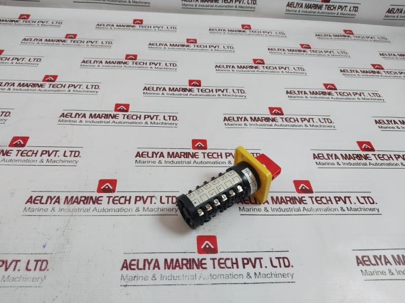 Hikson 6546C Cam Operated Rotary Switch (Yellow)