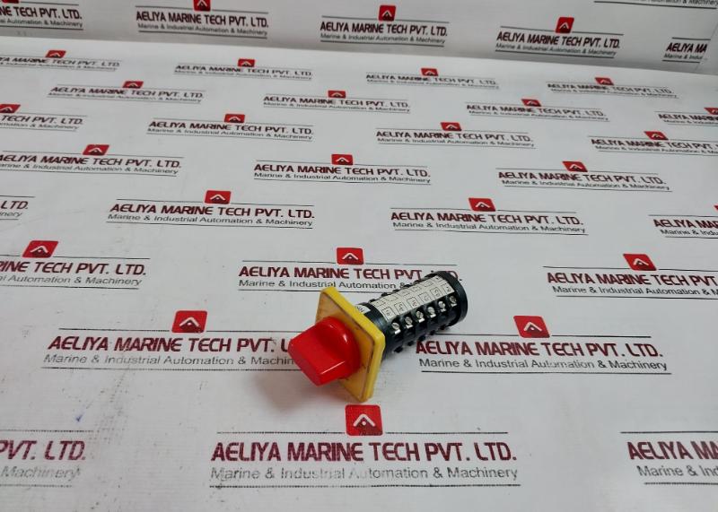 Hikson 6546C Cam Operated Rotary Switch (Yellow)