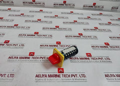 Hikson 6546C Cam Operated Rotary Switch (Yellow)