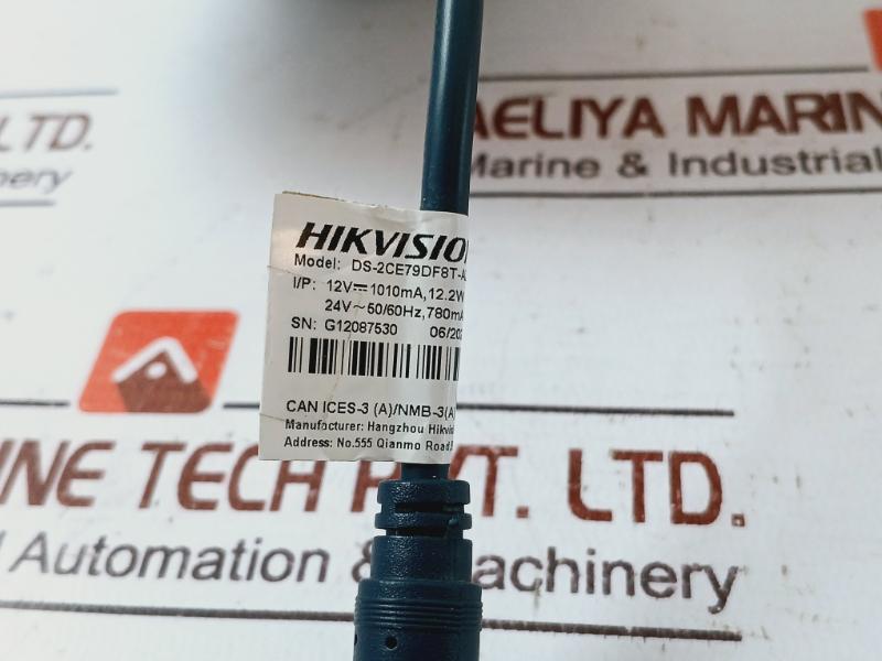 Hikvision Ds-2Ce79Df8T-aze Varifocal Turret Camera 2.8-12Mm 24V 50/60Hz