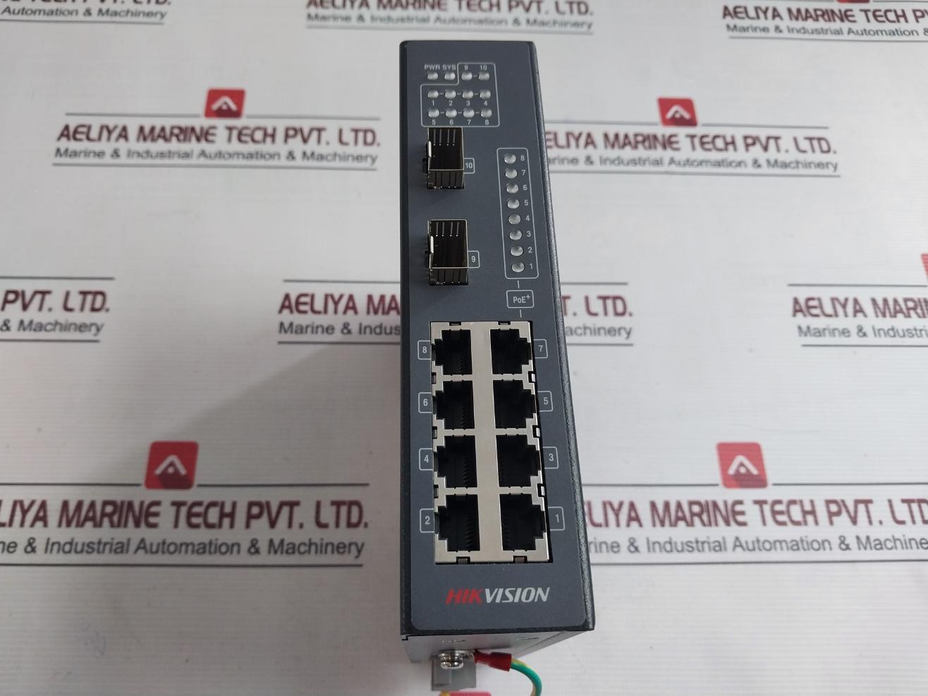 Hikvision Ds-3T0310P Ethernet Switch Dc44-57V 5.6-4.4A