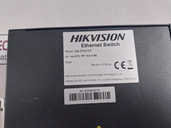 Hikvision Ds-3T0310P Ethernet Switch Dc44-57V 5.6-4.4A