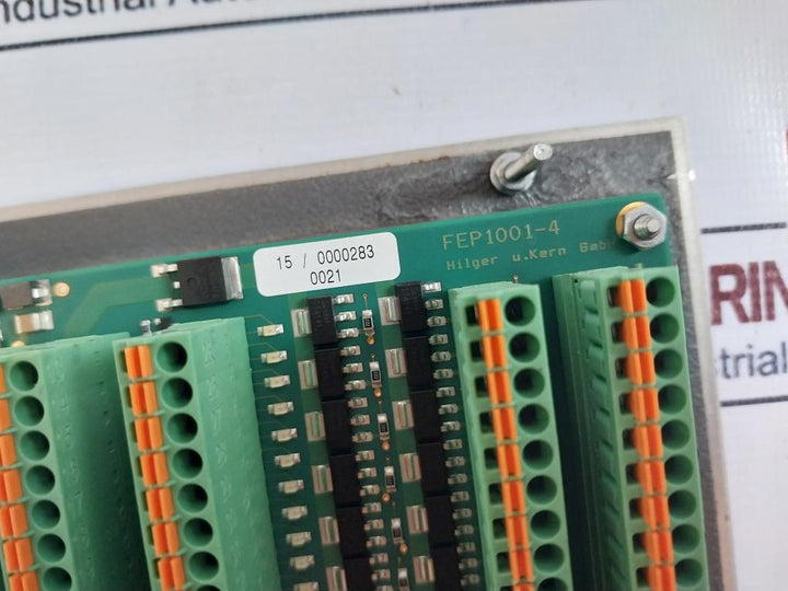 Hilger U. Kern MR15 High Performance Metering Computer CPU FEP1001-4 DIN Rail