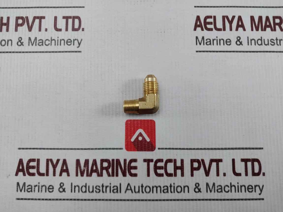 Hiller C02-1278 Brass 90degree Elbow 1/8in Npt X 1/4in For Co2 System