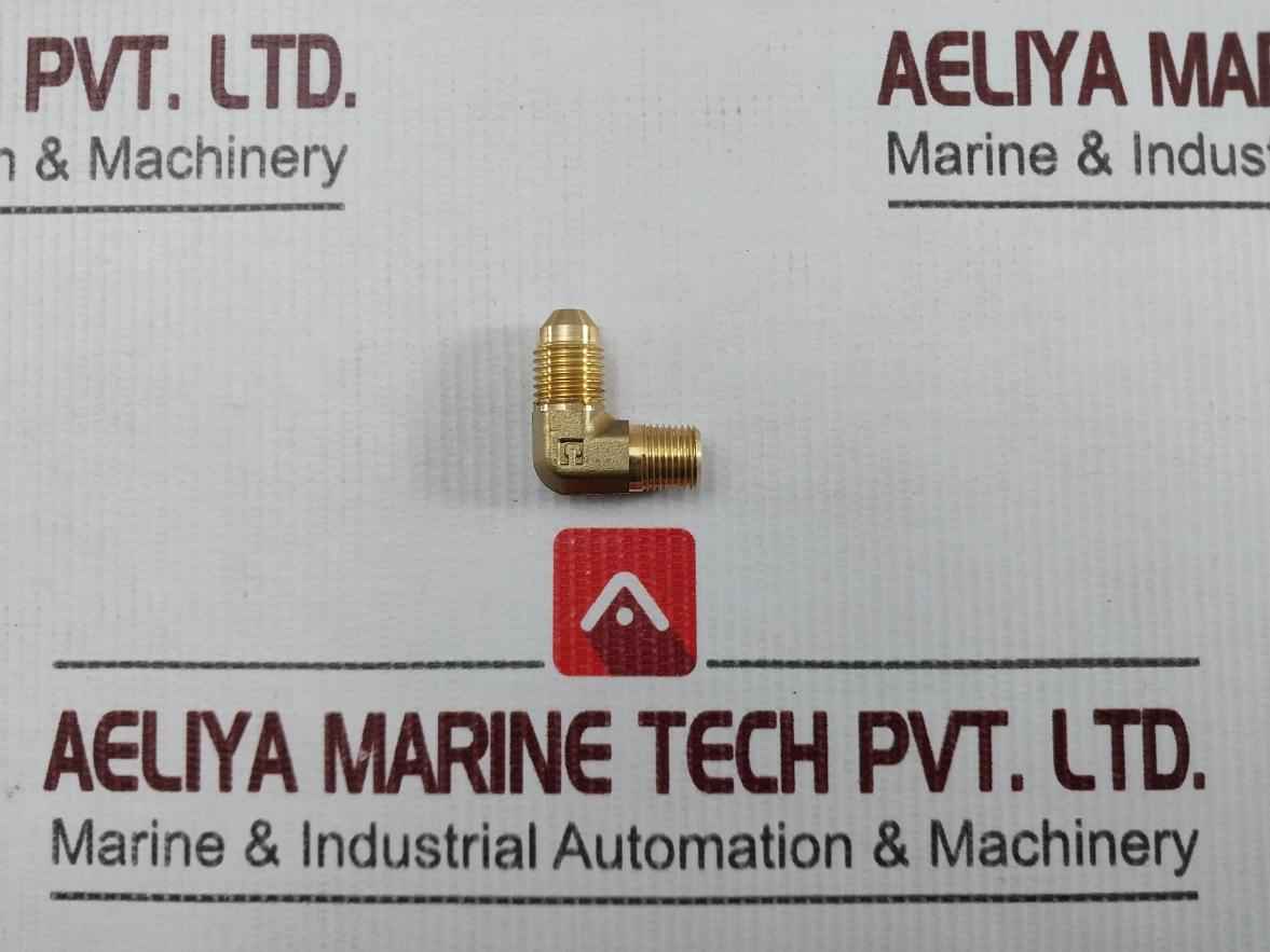 Hiller C02-1278 Brass 90degree Elbow 1/8in Npt X 1/4in For Co2 System