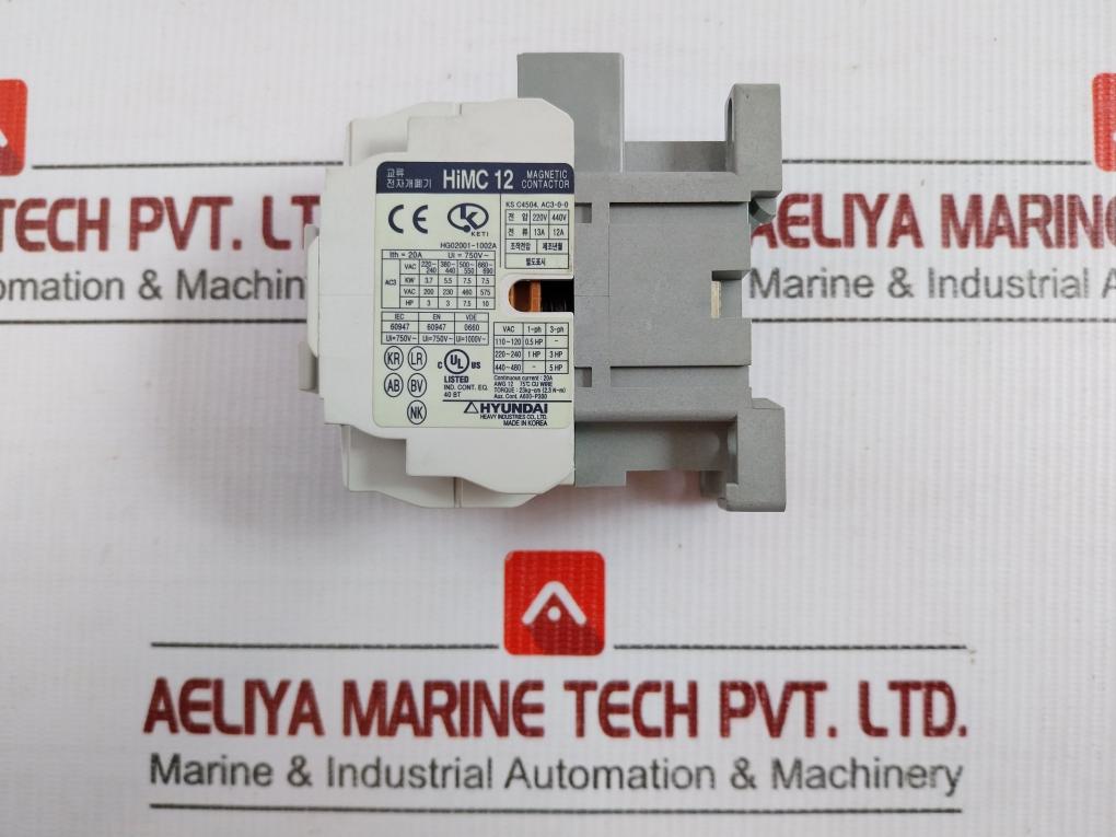 Himc 12 Hyundai Ac Magnetic Contactor 220V 13A 50Hz