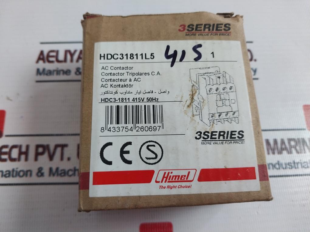 Himel Hdc3 1811 Ac Contactor 690v 32a