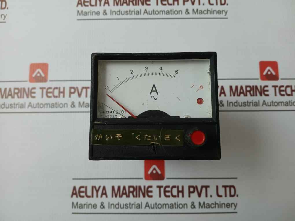 Hioki 2101 Ammeter Relay Class 2.5 0-5/15A 100-200V