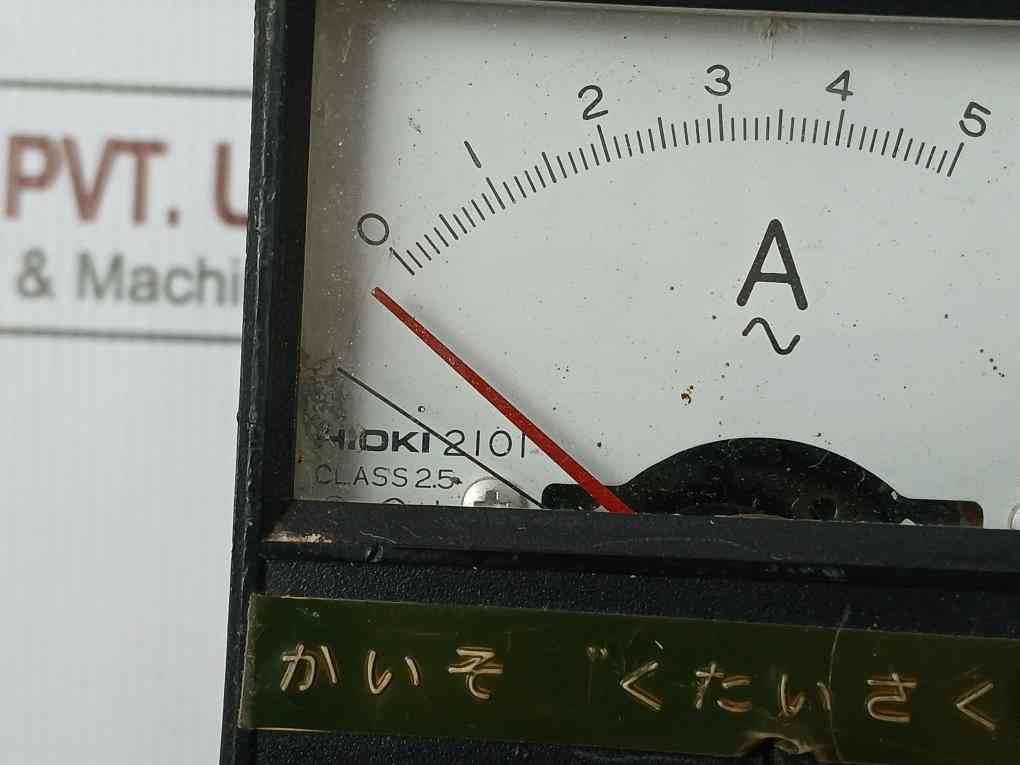 Hioki 2101 Ammeter Relay Class 2.5 0-5/15A 100-200V