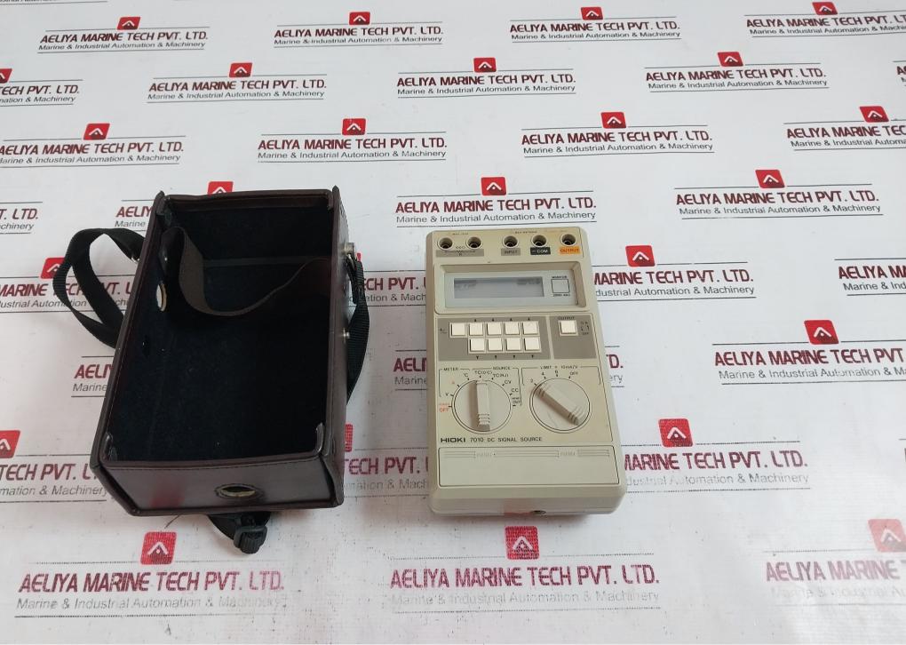 Hioki 7010 Dc Signal Source Generator Operation 0232469 Max.25ma 15v/100ma