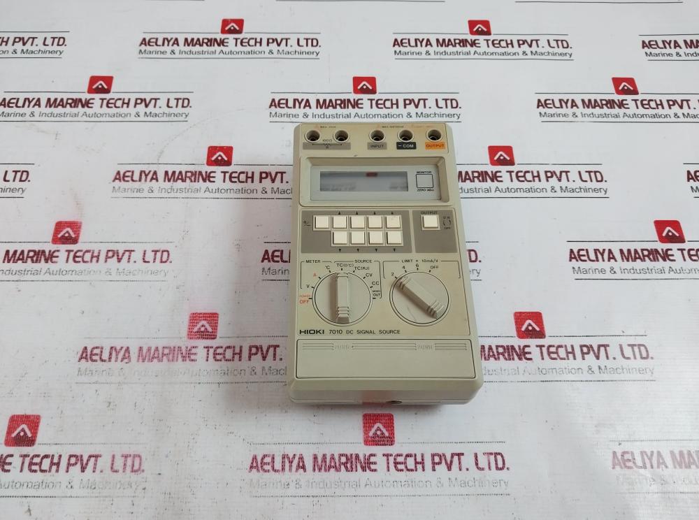 Hioki 7010 Dc Signal Source Generator Operation 0232469 Max.25ma 15v/100ma