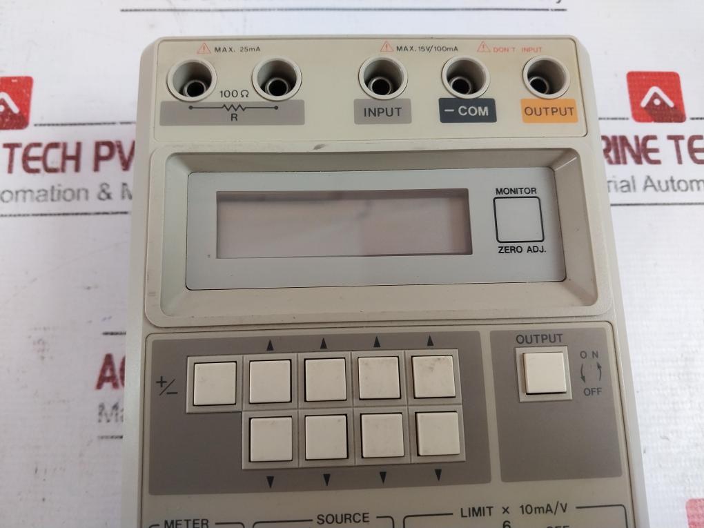 Hioki 7010 Dc Signal Source Generator Operation 0232469 Max.25ma 15v/100ma