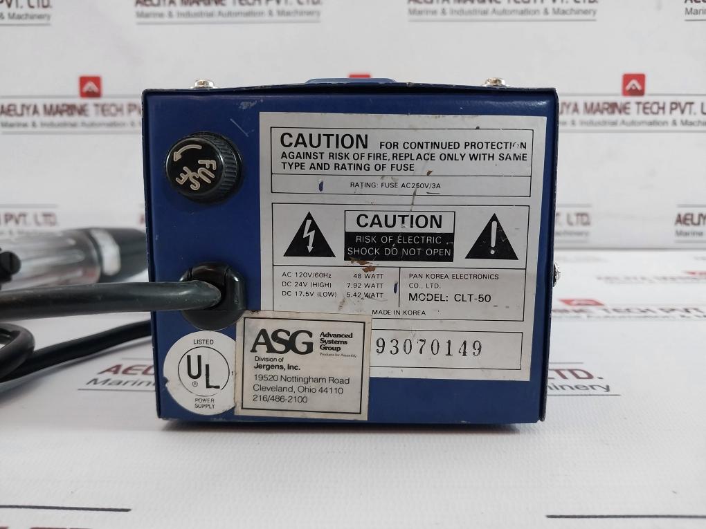 Hios Clt-50 Power Supply For Electric Screwdriver Ac 120V/60Hz 48 Watt