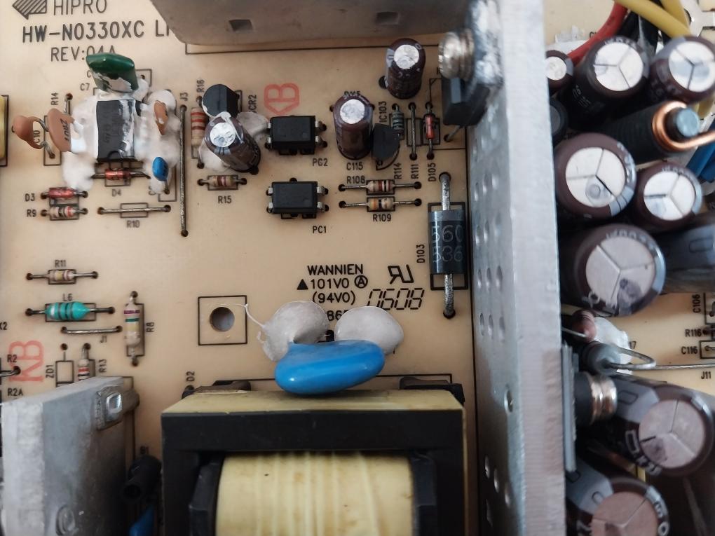 Hipro Hw-n0330Xc Lf Open Frame Power Supply 0950-3954 Rev: 04A